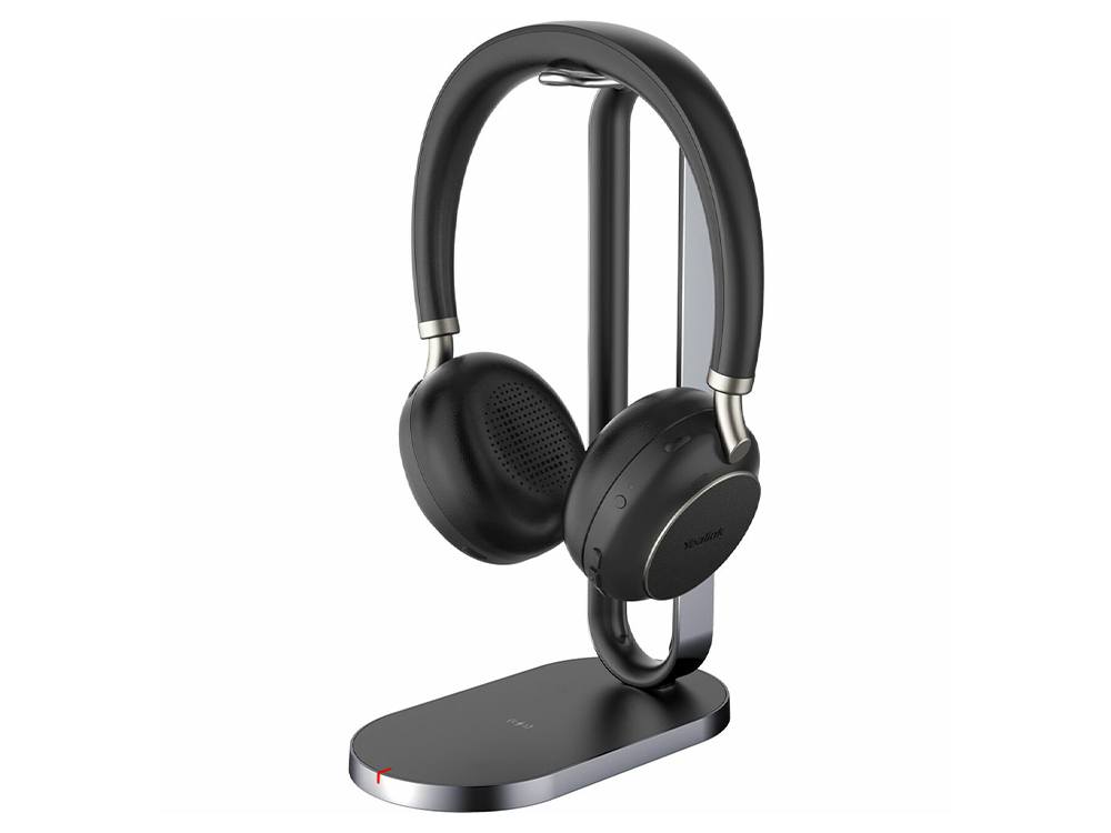 Yealink TEAMS-BH76-CH-BL-C Teams Certified Bluetooth Wireless Stereo Headset, Black, ANC, USB-C, Includes Charging Stand, Rectractable *EOS* Yealink TEAMS-BH76-CH-BL-C Teams Certified Bluetooth Wireless Stereo Headset, Black, ANC, USB-C, Includes Charging Stand, Rectractable *EOS*
